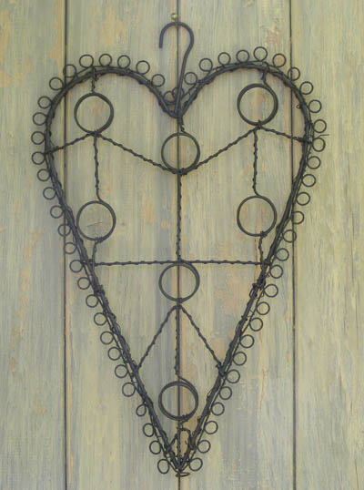 Medium heart memo holder